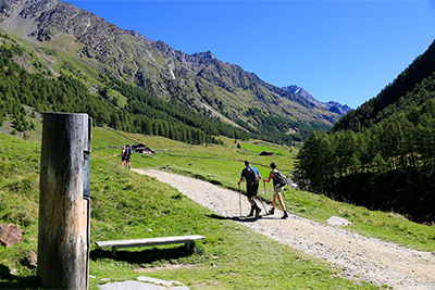 Wandern im Pfossental